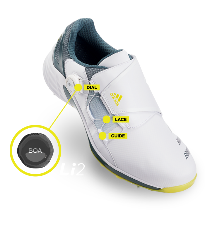 adidas ZG21 BOA Men's Golf Shoe and Li2 Dial C