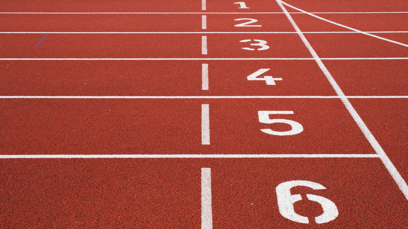 Numbers on a track