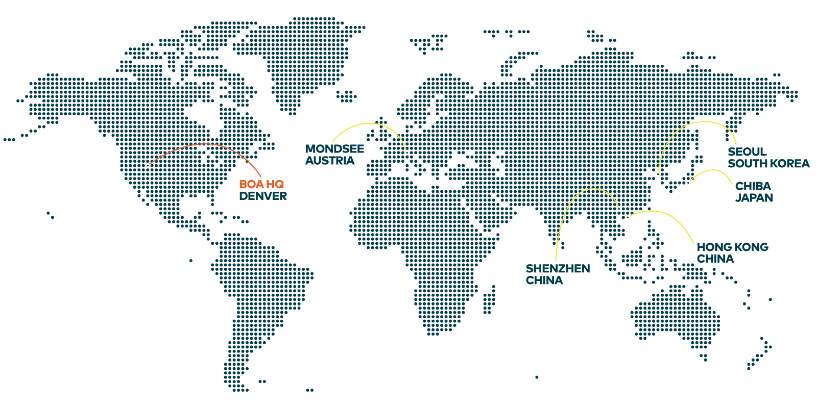 BOA Team Map
