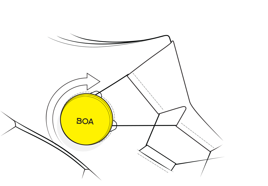 Dialed In precision fit illustration MTB