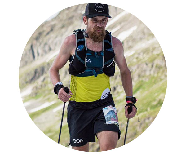 BOA Alps Team Runner Florian Grasel