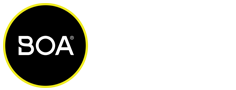 BOA DIALED IN PRECISION FIT Logo